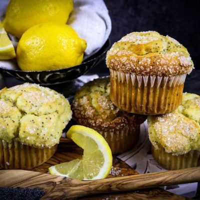 Janey Lou’s, Muffin Baked, Lemon Poppy Buttermilk, 36/5.1 Oz