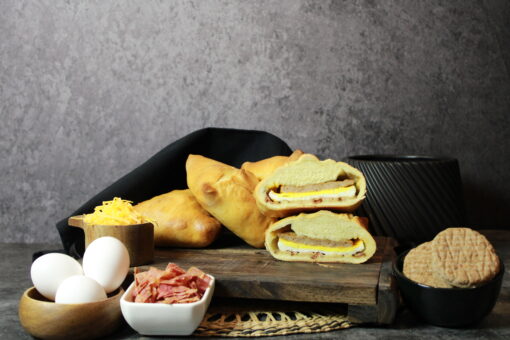2320450, Janey Lou’s, Dough, Breakfast Kolache, 20/11.5 Oz