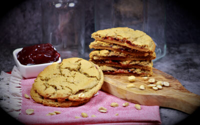 Abrace la felicidad otoñal con la galleta PB&J de Janey Lou: ¡una deliciosa adición a sus delicias otoñales!