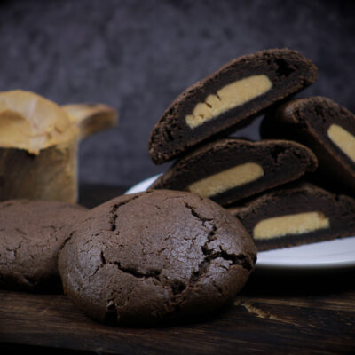 Janey Lou’s, Cookie Dough, Stuffed Chocolate PB, 100/4.0 Oz