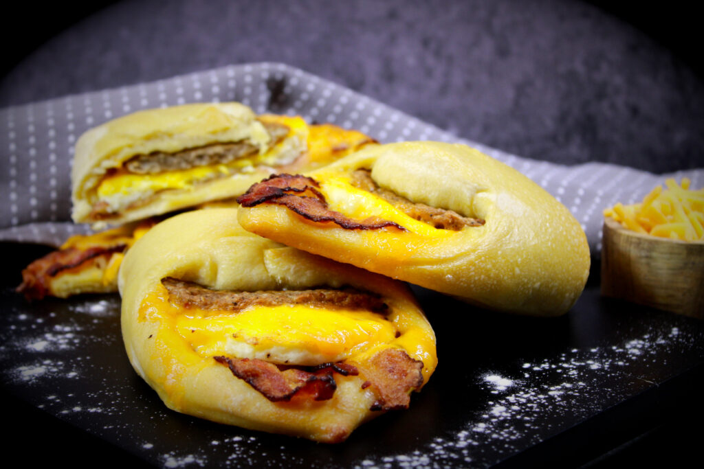 Elevate Your Breakfast Offering with Janey Lou's Sausage Bacon Egg Cheese Breakfast Kolache