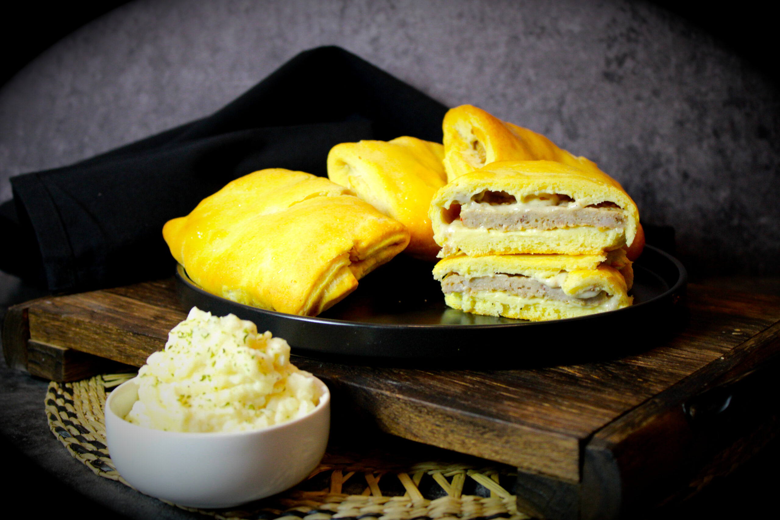 Janey Lou’s, Dough, Sausage & Gravy Biscuit Kolache, 36/5.75 Oz Janey Lou’s, Dough, Sausage & Gravy Biscuit Kolache, 36/5.75 Oz