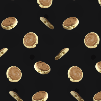 Janey Lou’s, Cookie Baked, Chocolate Sugar Iced, 4/11 Pack, 44/4.25 Oz